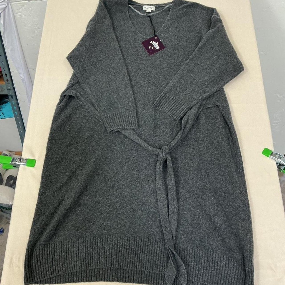 Ava & Viv gray sweater dress 🩶‎